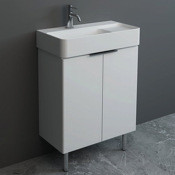 IMEX Blade Two Door Floor Standing Cabinet Short Projection
