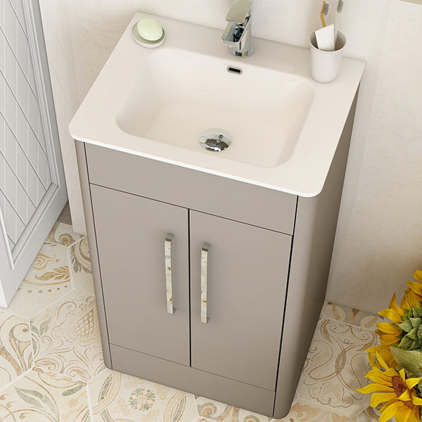Imex Suburb Double Doors Floor Standing Cabinet - Basin Included