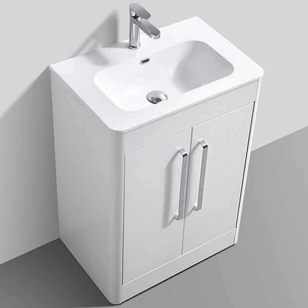 Imex Suburb Double Doors Floor Standing Cabinet - Basin Included