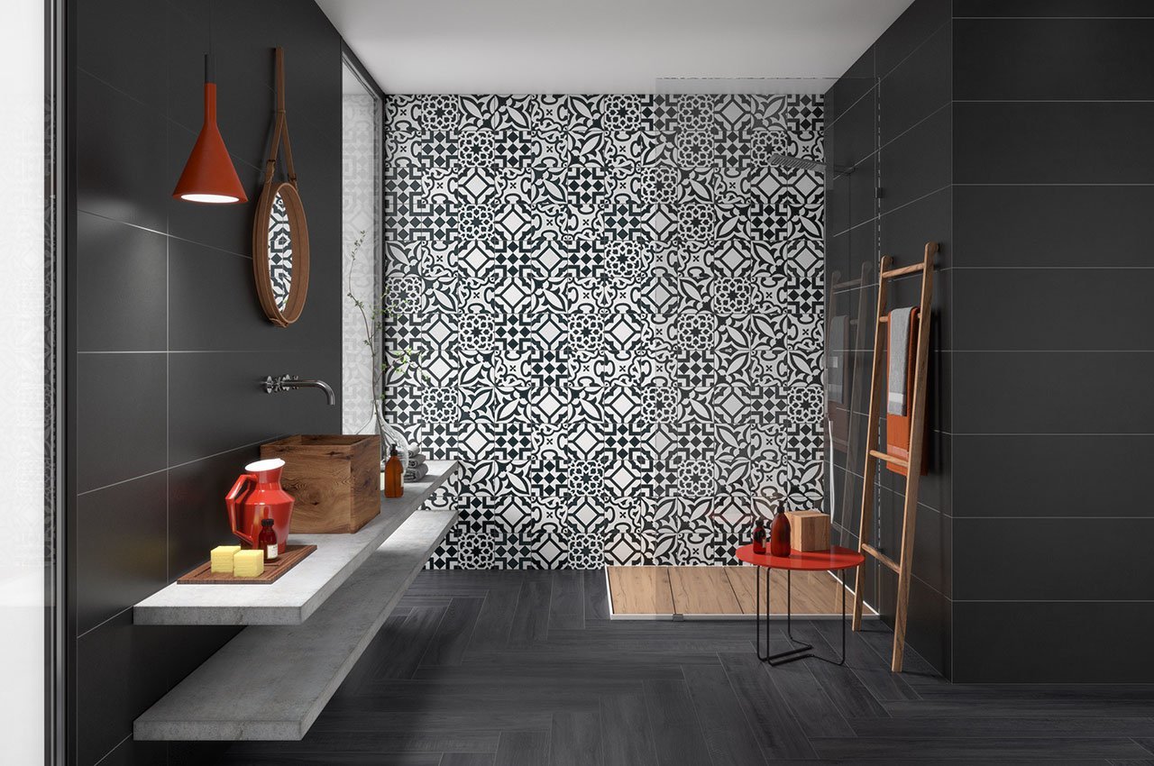 Cascais Mix 5 Matt Porcelain Tile 200x200mm