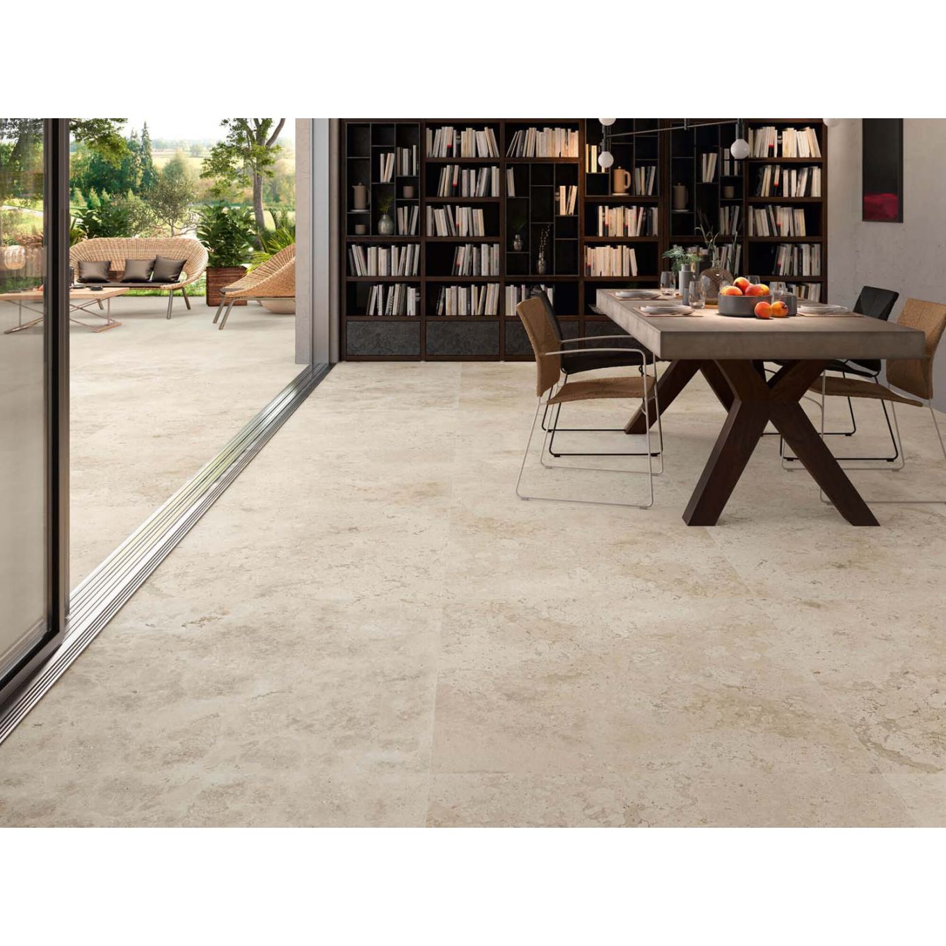 Gettysburg Caramel Matt Porcelain Tile 1000x1000mm