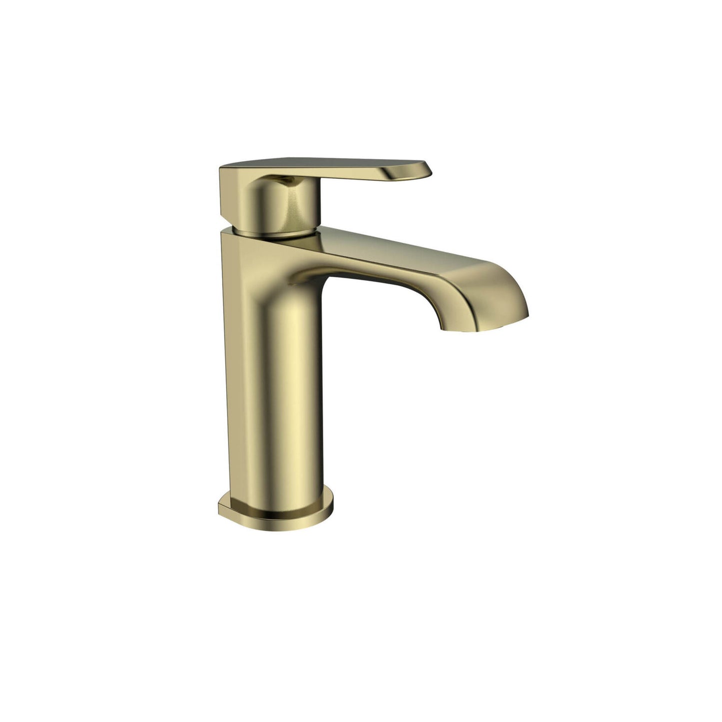 Montana Mini Mono Basin Mixer Brushed Brass