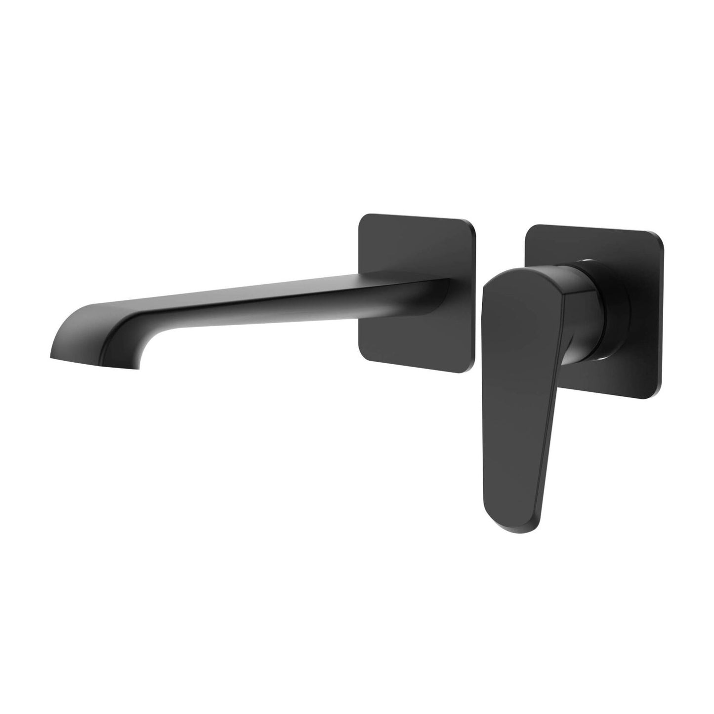 Montana Wall Mounted Basin Mixer Matte Black