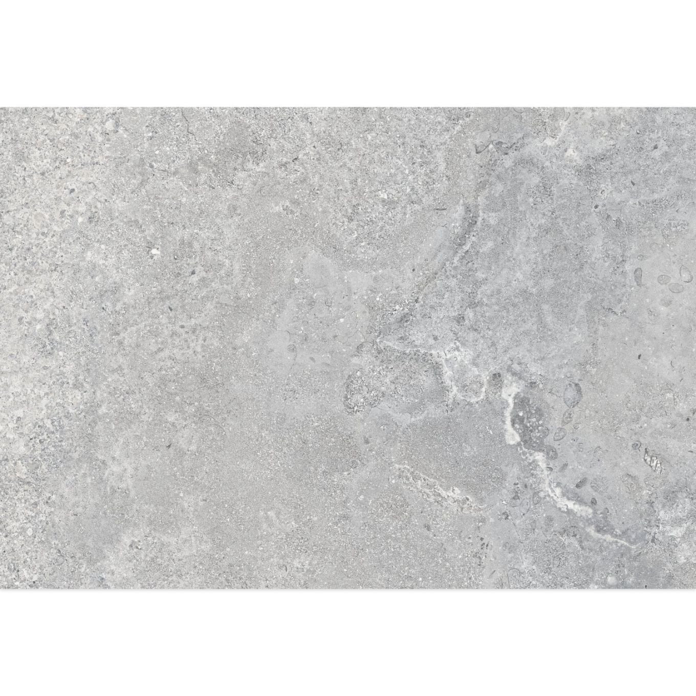 Dragos Grey Stone Effect Matt Porcelain Tile 650x450mm