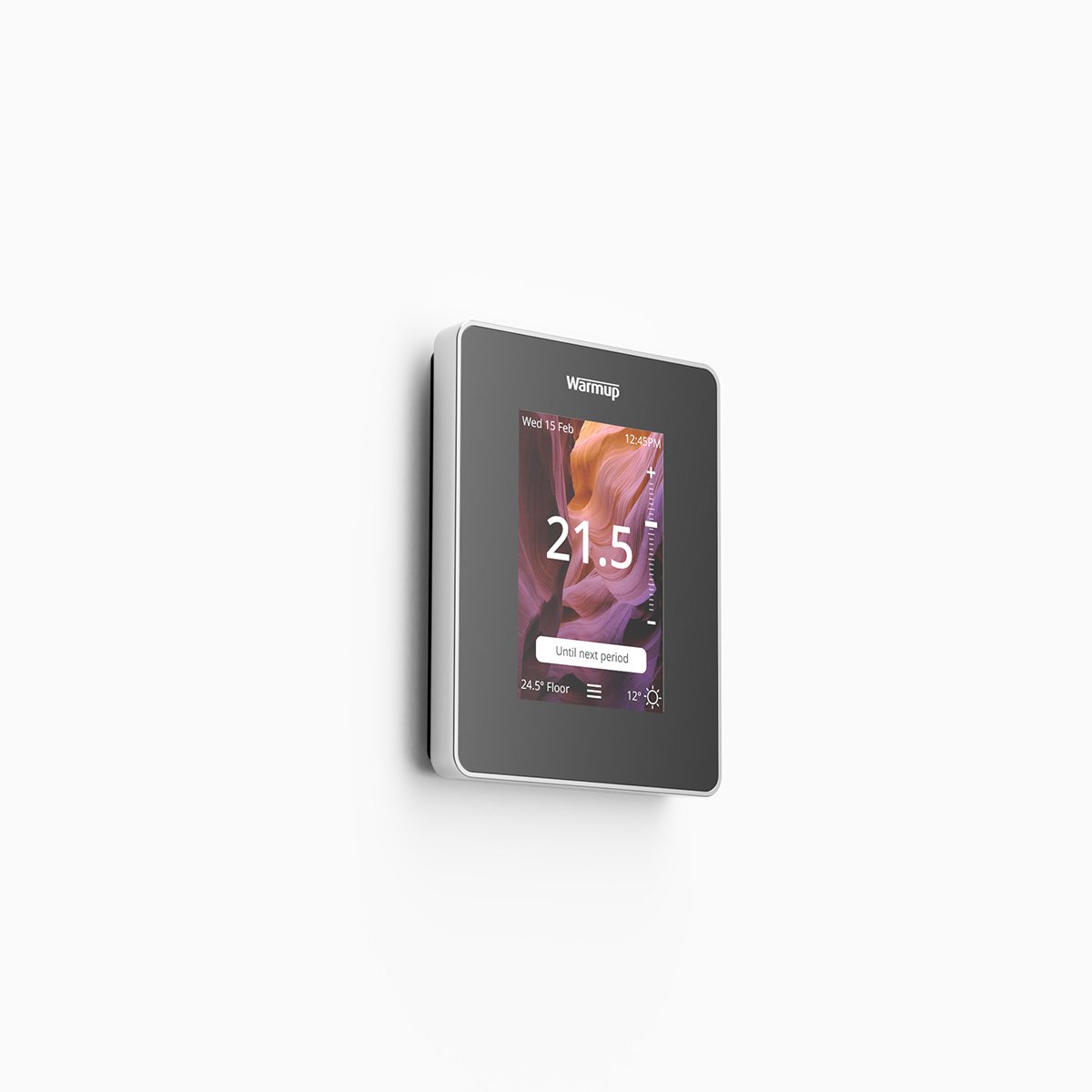 Warmup 6iE Wi-Fi Thermostat Onyx Black