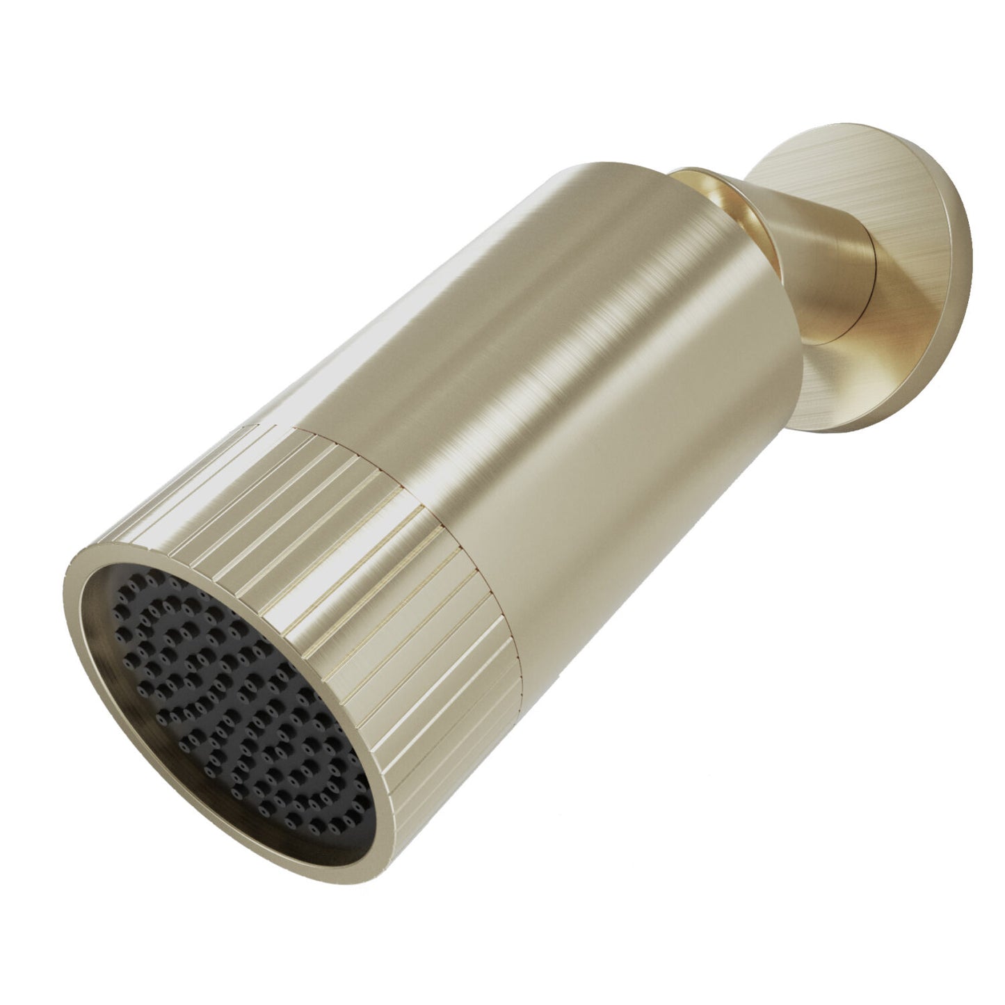 Core Spotlight Shower Head Brushed Brass