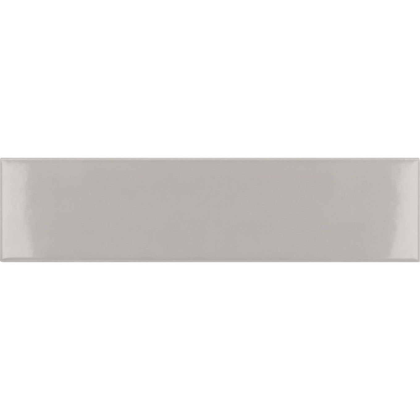 Accordion Grey Matt Ceramic Brick Tile 200x50mm