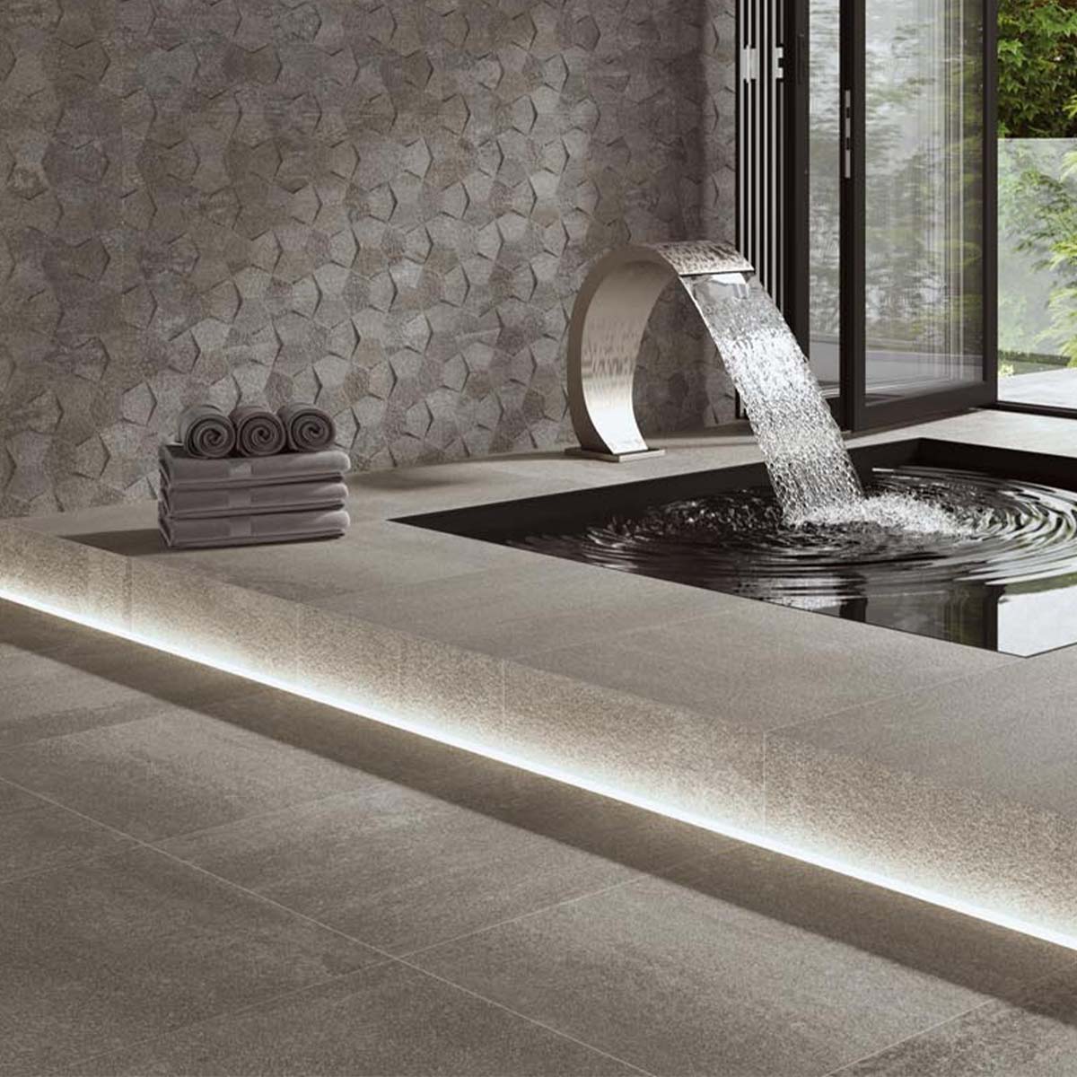 Jupiter Gris Porcelain Tile 450x900mm
