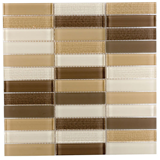 Irene Sand Mix Mosaic Tile 300x300mm