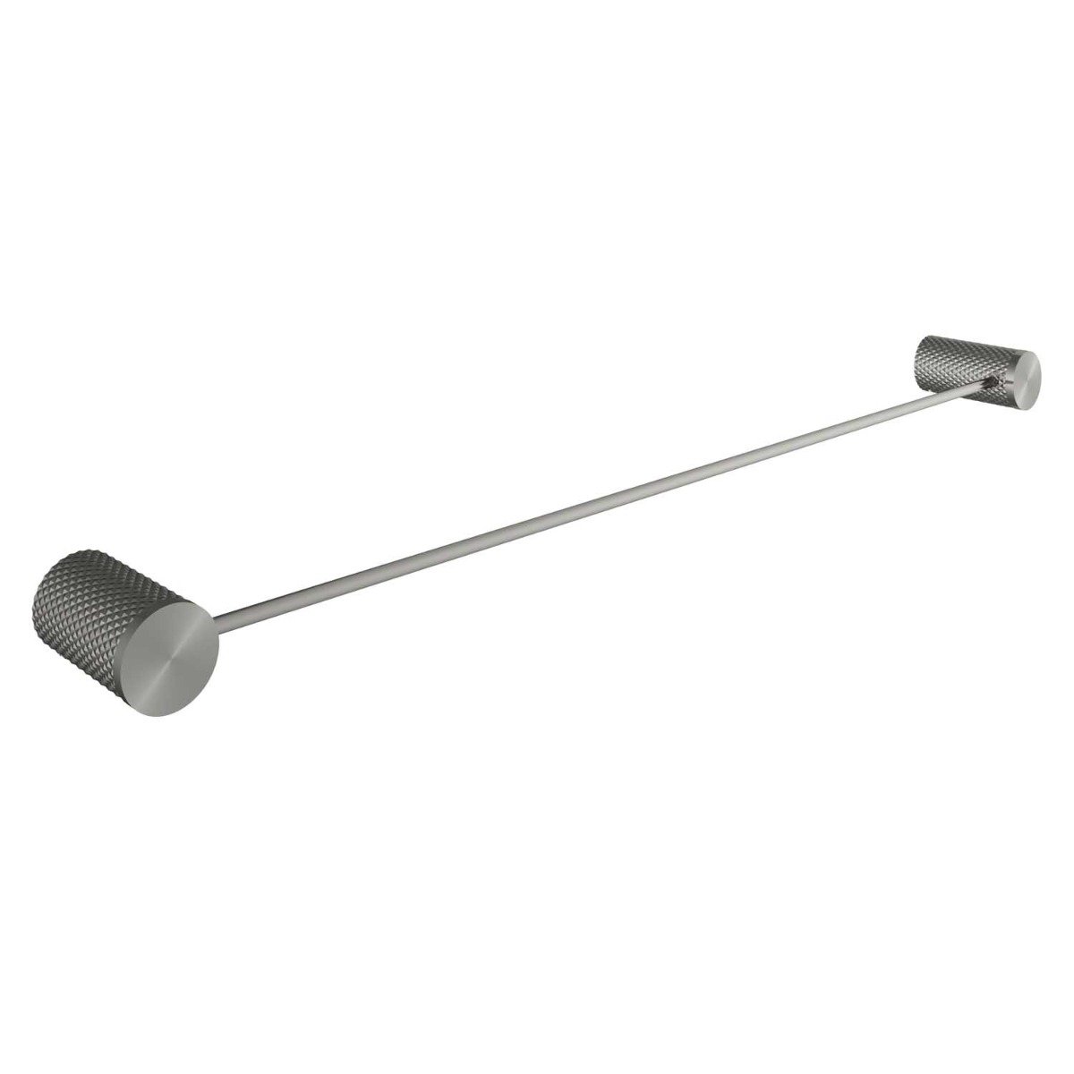Moray Gunmetal Knurled Towel Rail