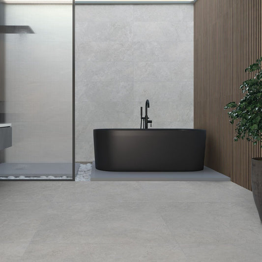 Linum Cloud Matt Porcelain Tile 1000x1000mm