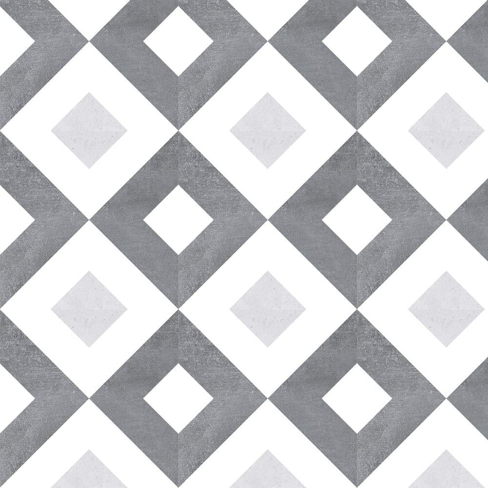 Palermo Mix 2 Matt Porcelain Tile 200x200mm