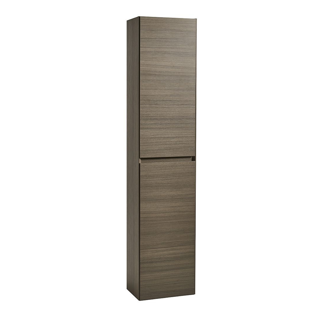 Elegant Haven Oakley 1500 Woodgrain 2 Door Wall Mounted Tallboy Unit