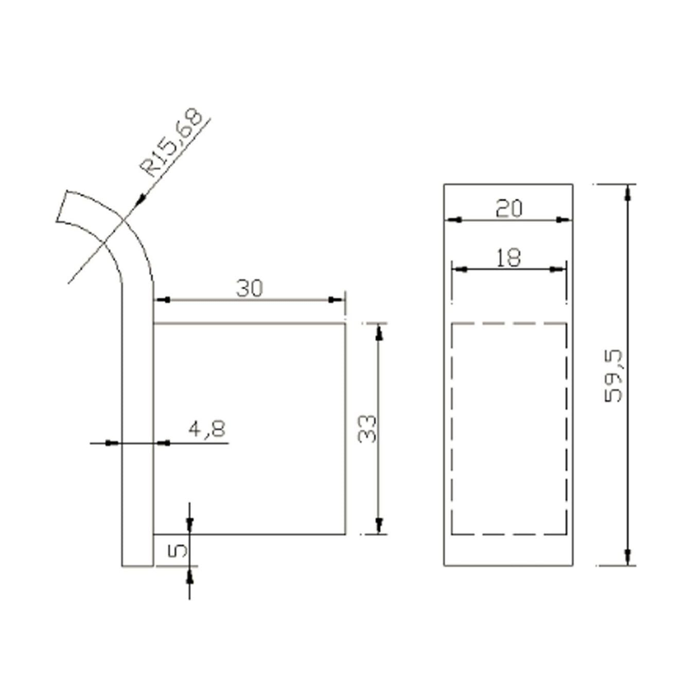 Elora Chrome Robe Hook