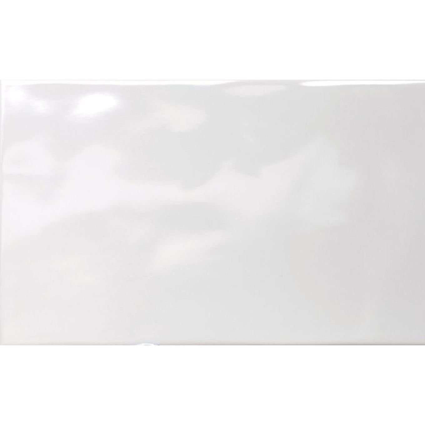 Blanco Bumpy White Glossy Ceramic Wall Tile 250x400mm