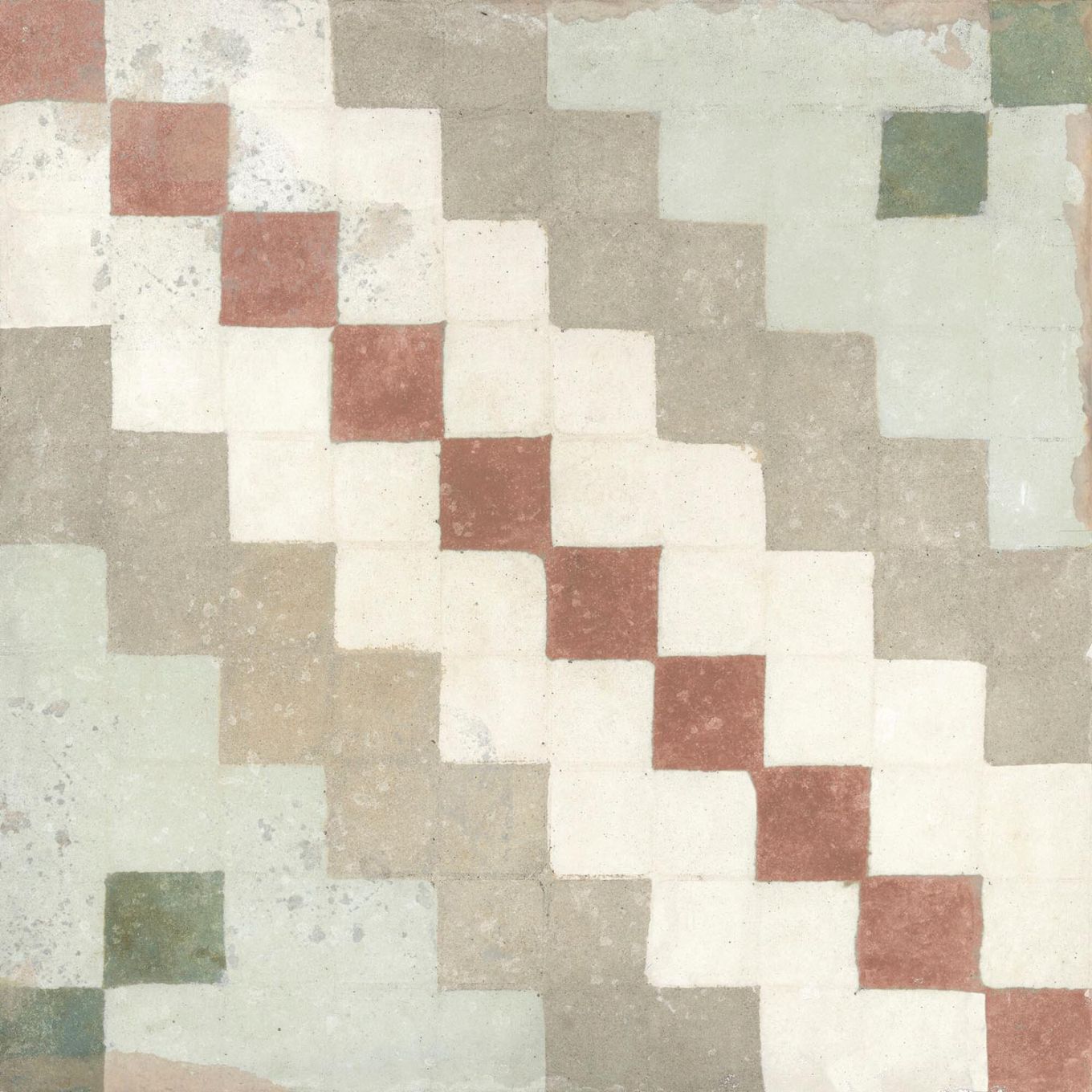 Machu Ruzafa Matt Porcelain Patterned Tile 223x223mm