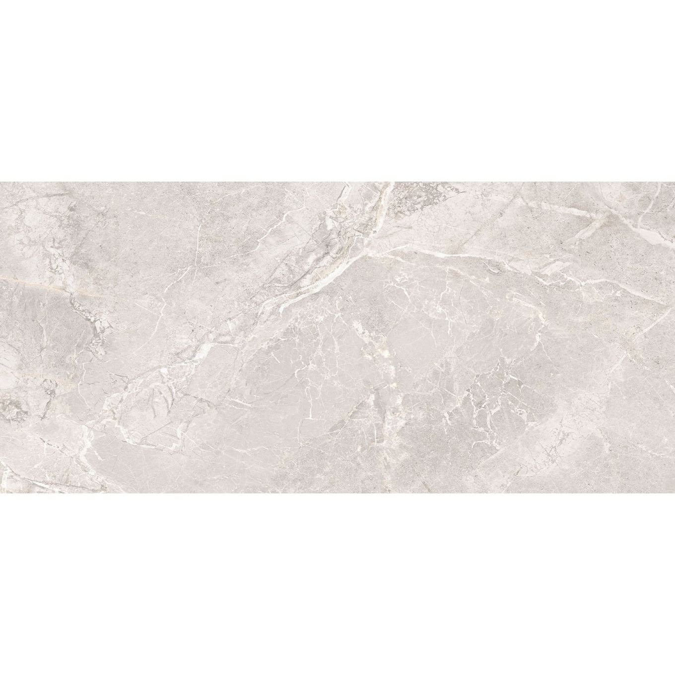 Sierra Bianco Rocker Porcelain Marble Tile 1200x600mm