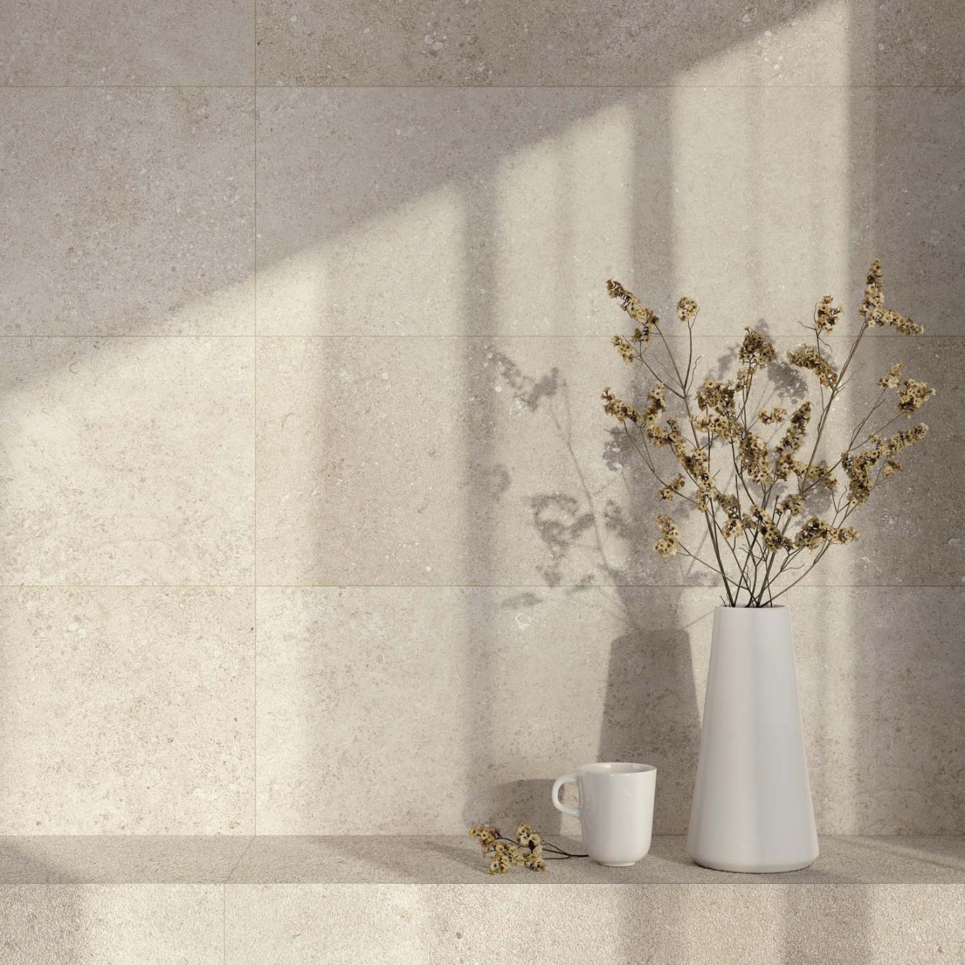 Cragstone Sand Textured Matt Ceramic Tile 1000x333mm