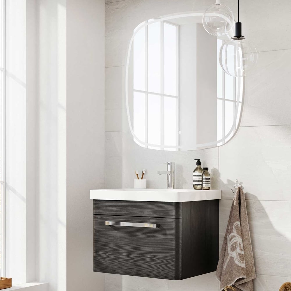 Pablo Square Illuminated LED Mirror 800mm