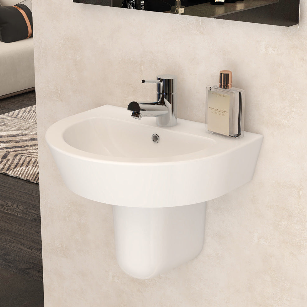 Universal Round Semi Pedestal