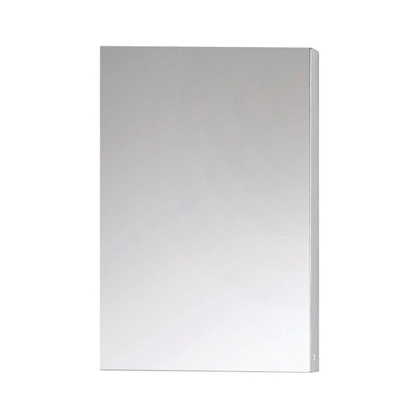 Neon Single Door Mirrored Wall Cabinet 400mm