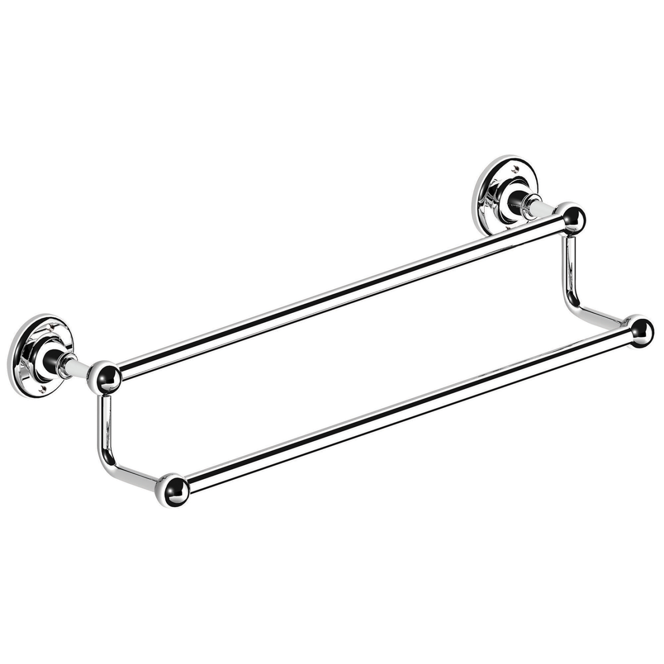 Cambridge Chrome Double Towel Rail