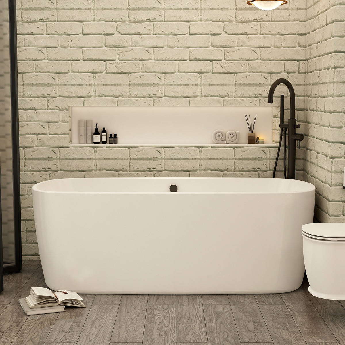 Liberty 1700mm x 810mm freestanding bath