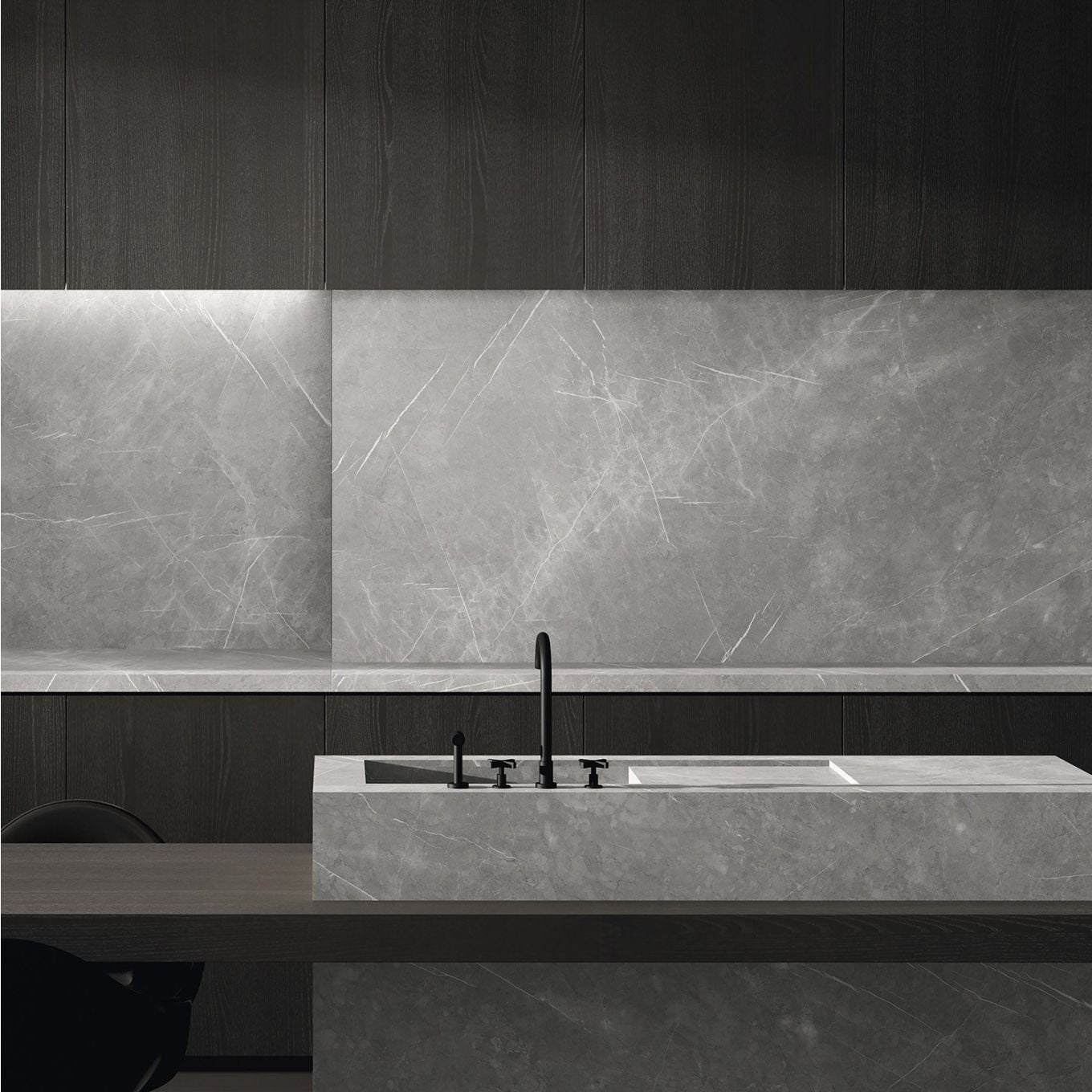 Arcadia Light Grey Matt Porcelain Tile 600x1200mm