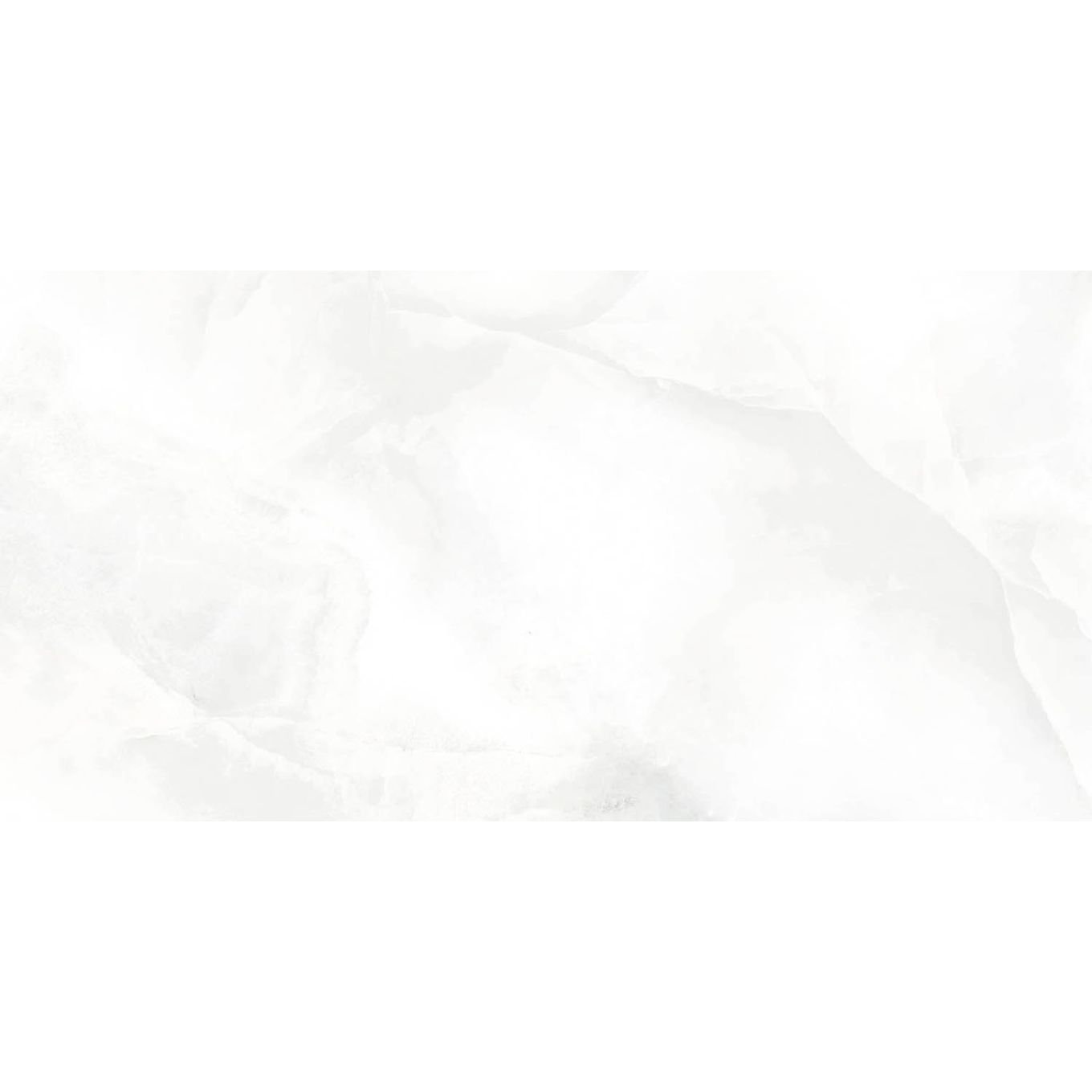 Osaka White Super Polished Porcelain Onyx Tile 600x1200mm