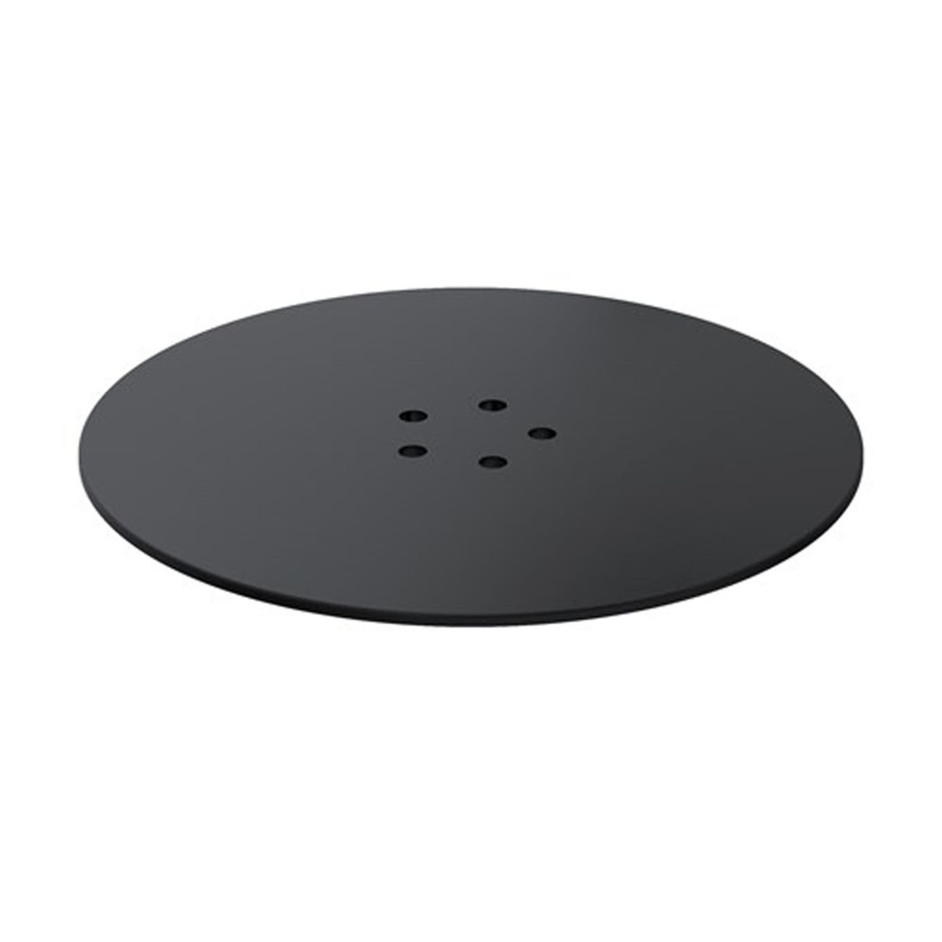 90mm Matt Black Brass Shower Waste Cover