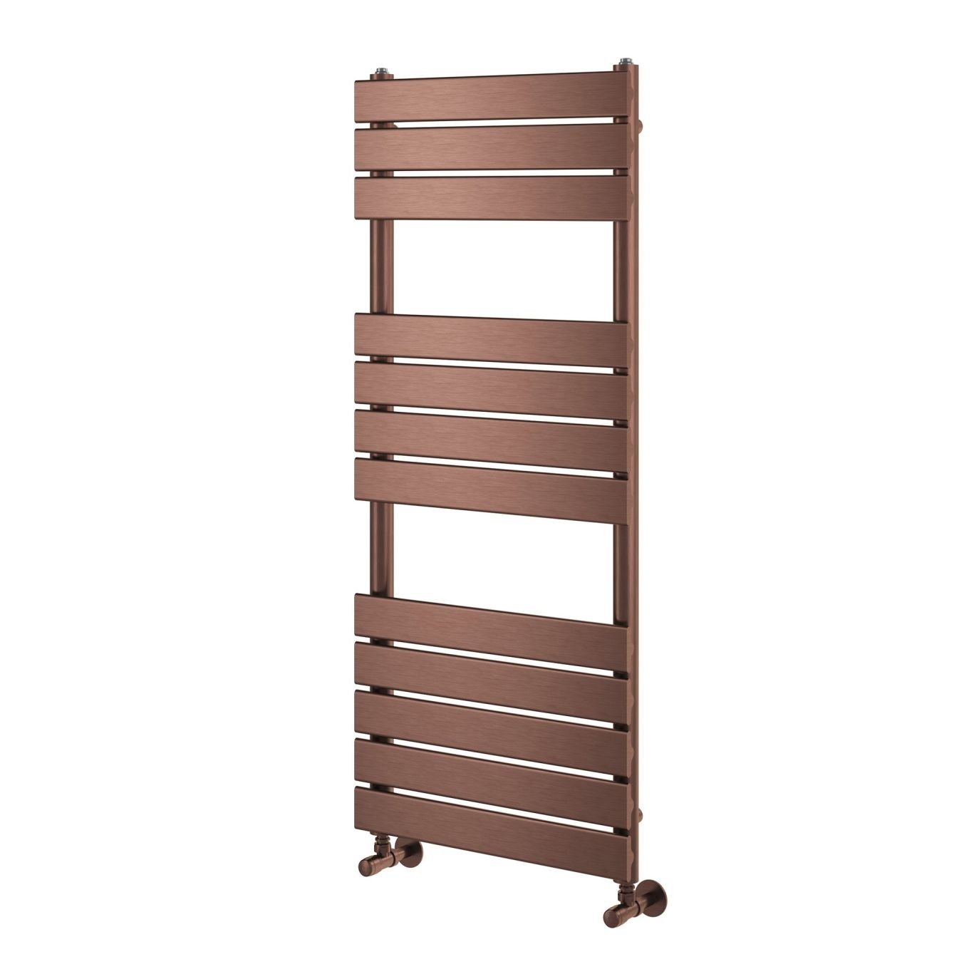 Rosa Brushed Bronze Heated Towel Rail 1200x500mm