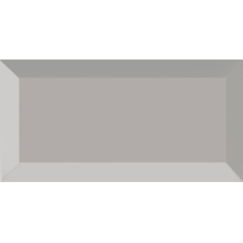 Metro Light Grey Ceramic Brick Tile 100x200mm