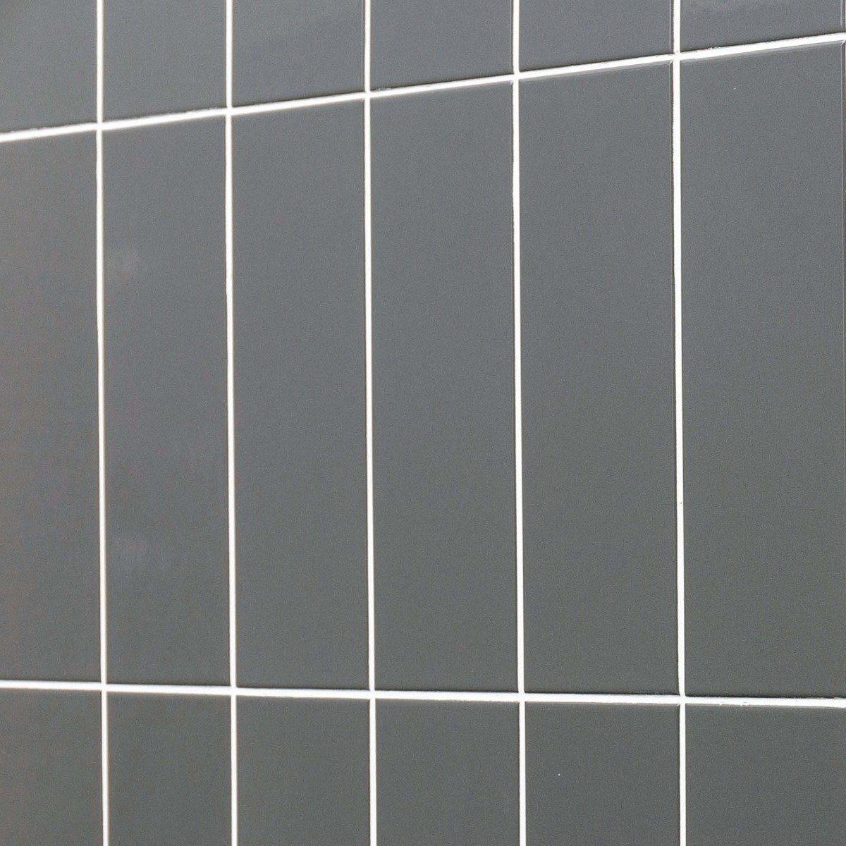 Luso Avon Grey Gloss Ceramic Tile 100x300mm
