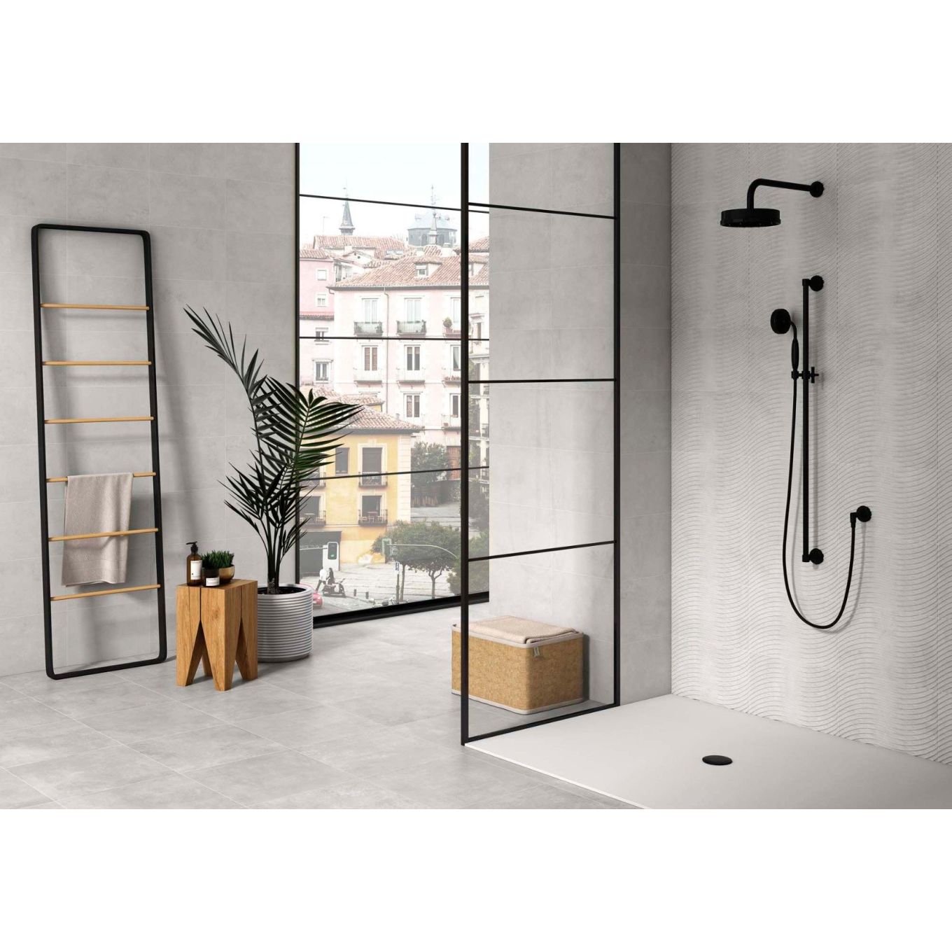 Como Gris Matt Decor Ceramic Tile 250x400mm