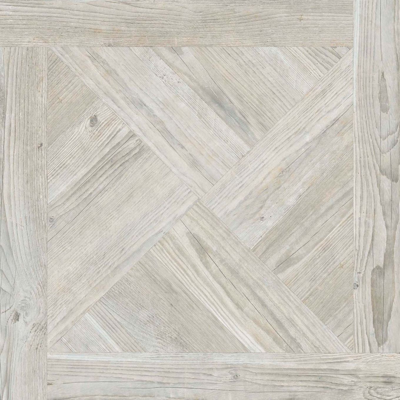 Pinkman White Wood Effect Matt Porcelain Tile 900x900mm