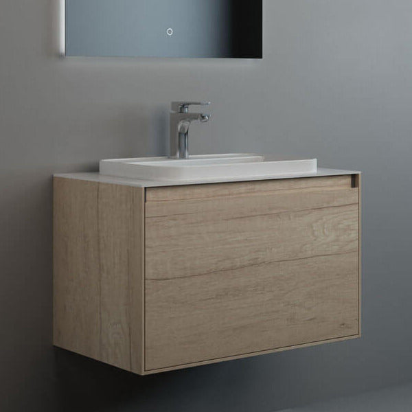 Imex Arco 800mm Single Drawer Cabinet - Basin Not Included