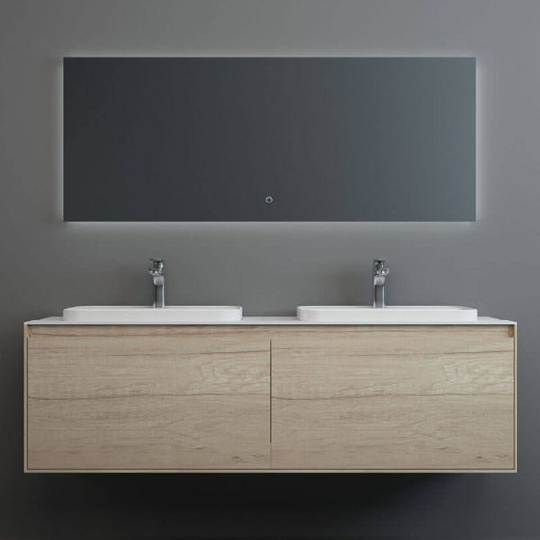 IMEX Arco 1600mm Two Drawer Cabinet - No Basin Included