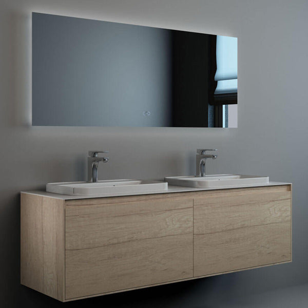 IMEX Arco 1600mm Two Drawer Cabinet - No Basin Included
