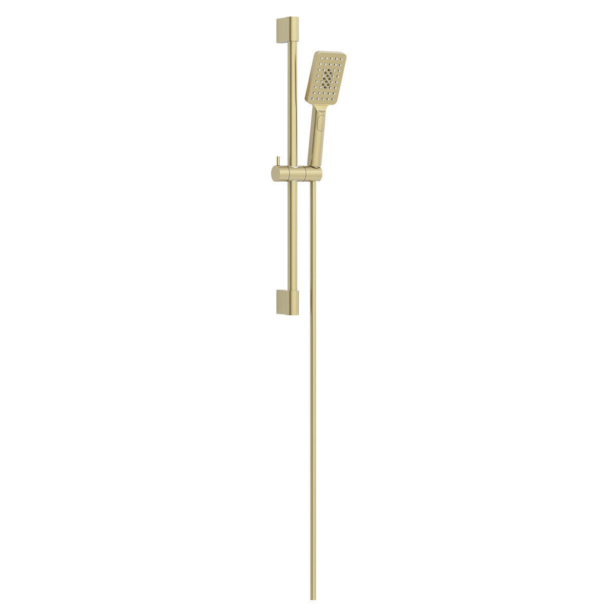 Quadro slide rail kit in Brushed Brass