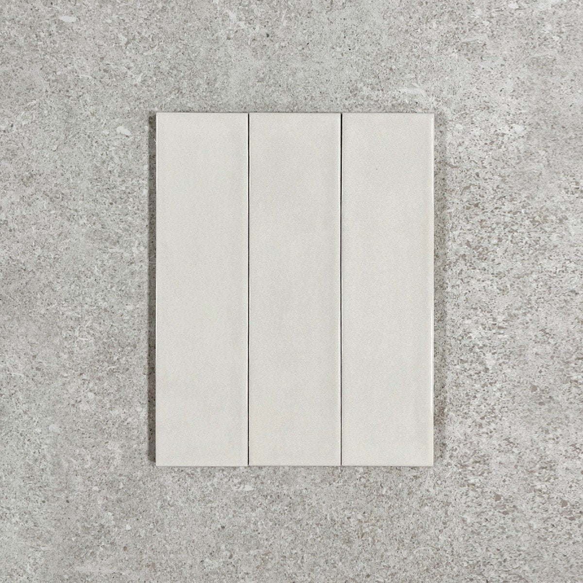 Navajo Blanco Gloss Ceramic Brick Tile 75x300mm