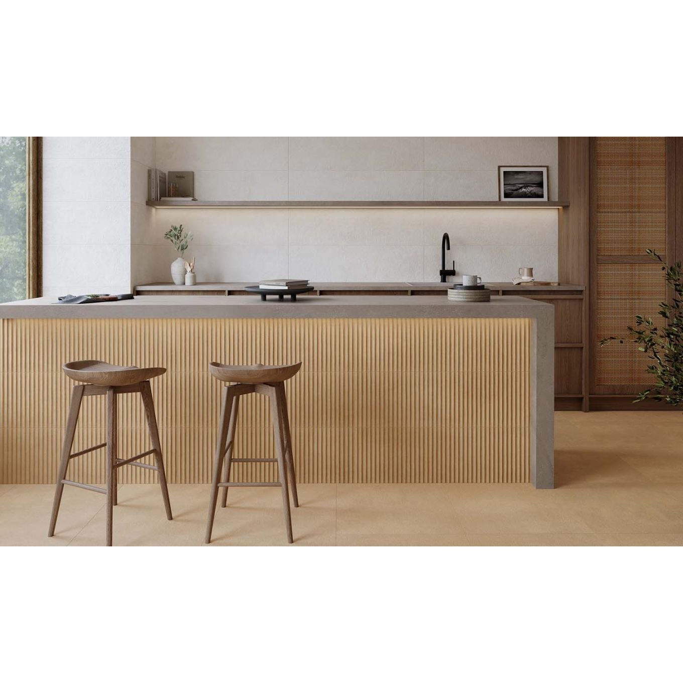 Marrakesh Coral Matt Porcelain Tile 600x600mm