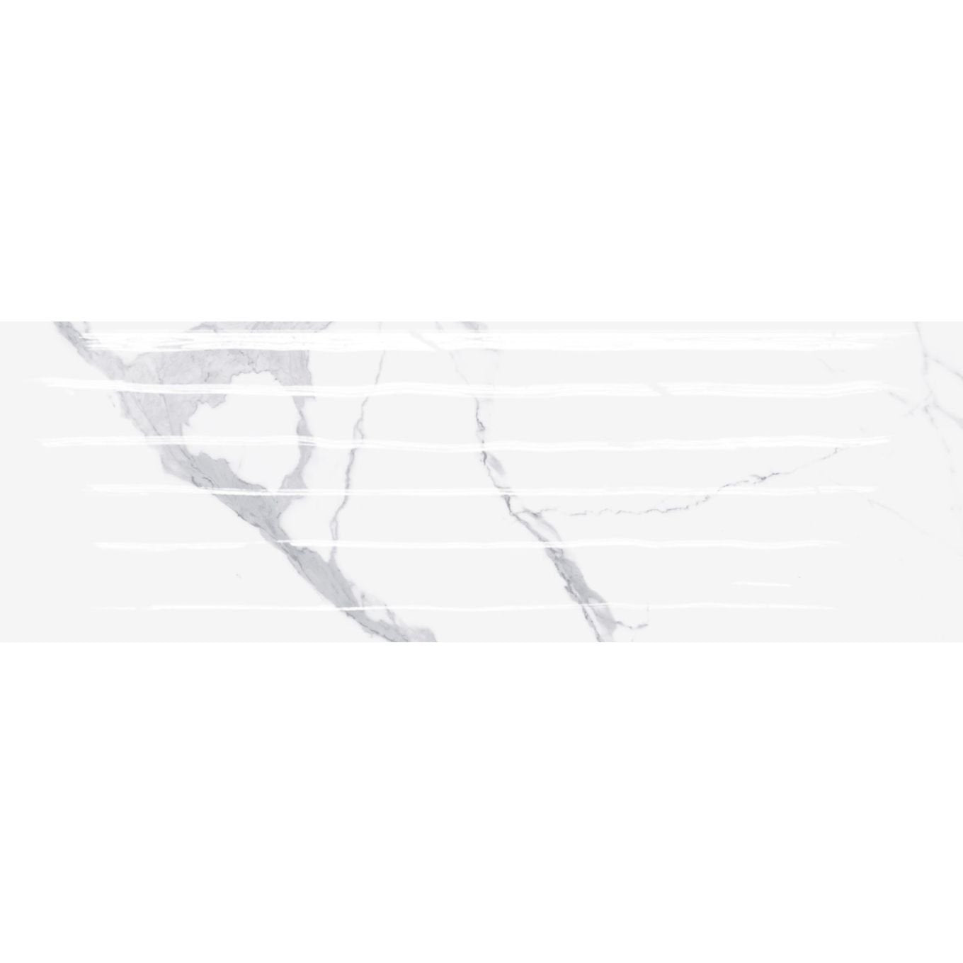 Scalpello Marble Wave Ceramic Gloss Tile 250x750mm