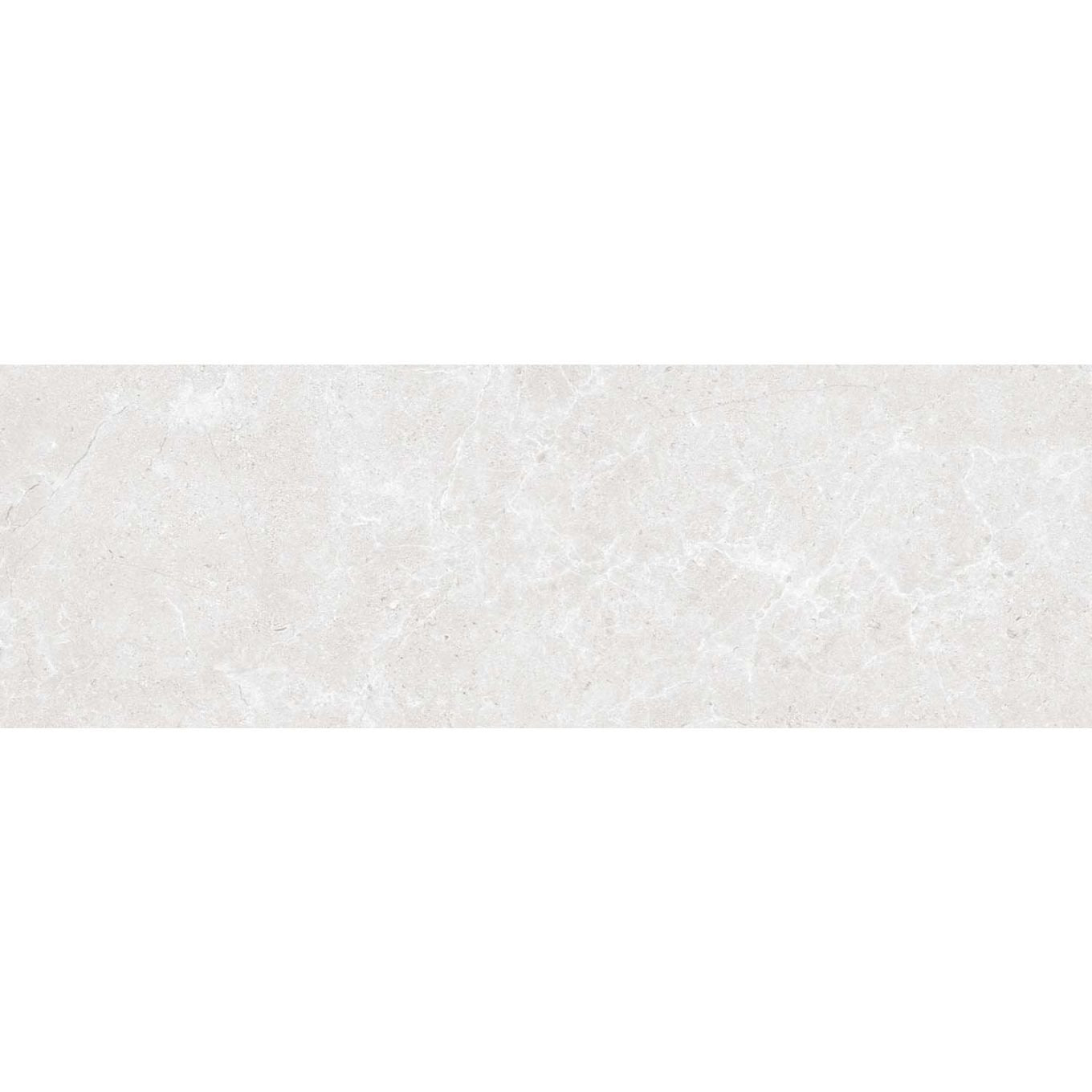 Houston Matt White Ceramic Tile 1200x400mm