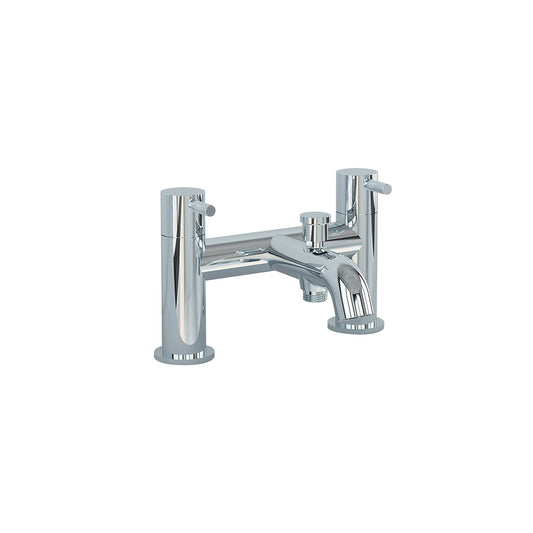 Ravine bath shower mixer in Chrome (Incl hose, handset and wall bracket)