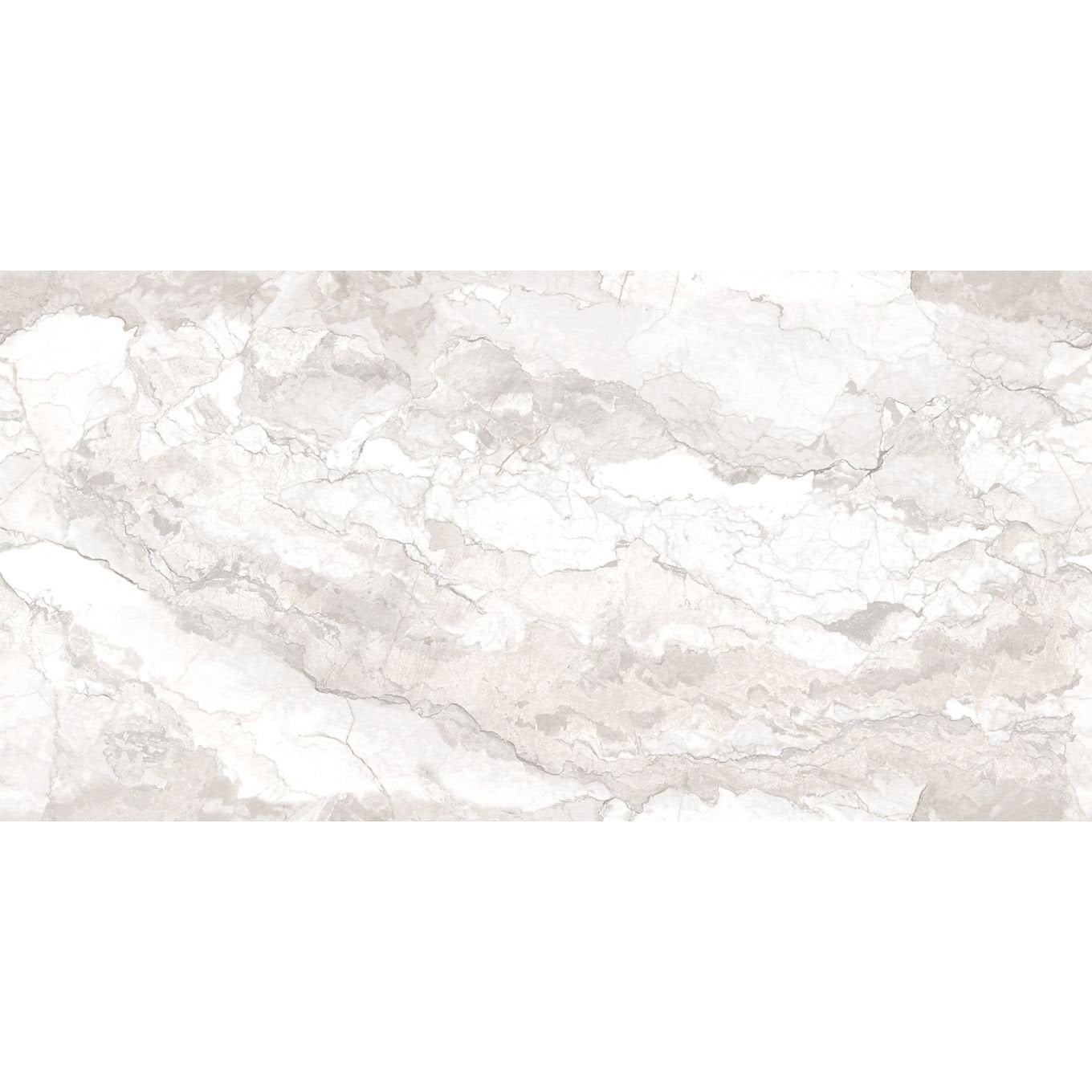 Kamino Flicker Grey Pearl Rocker Porcelain Marble Tile 1200x600mm