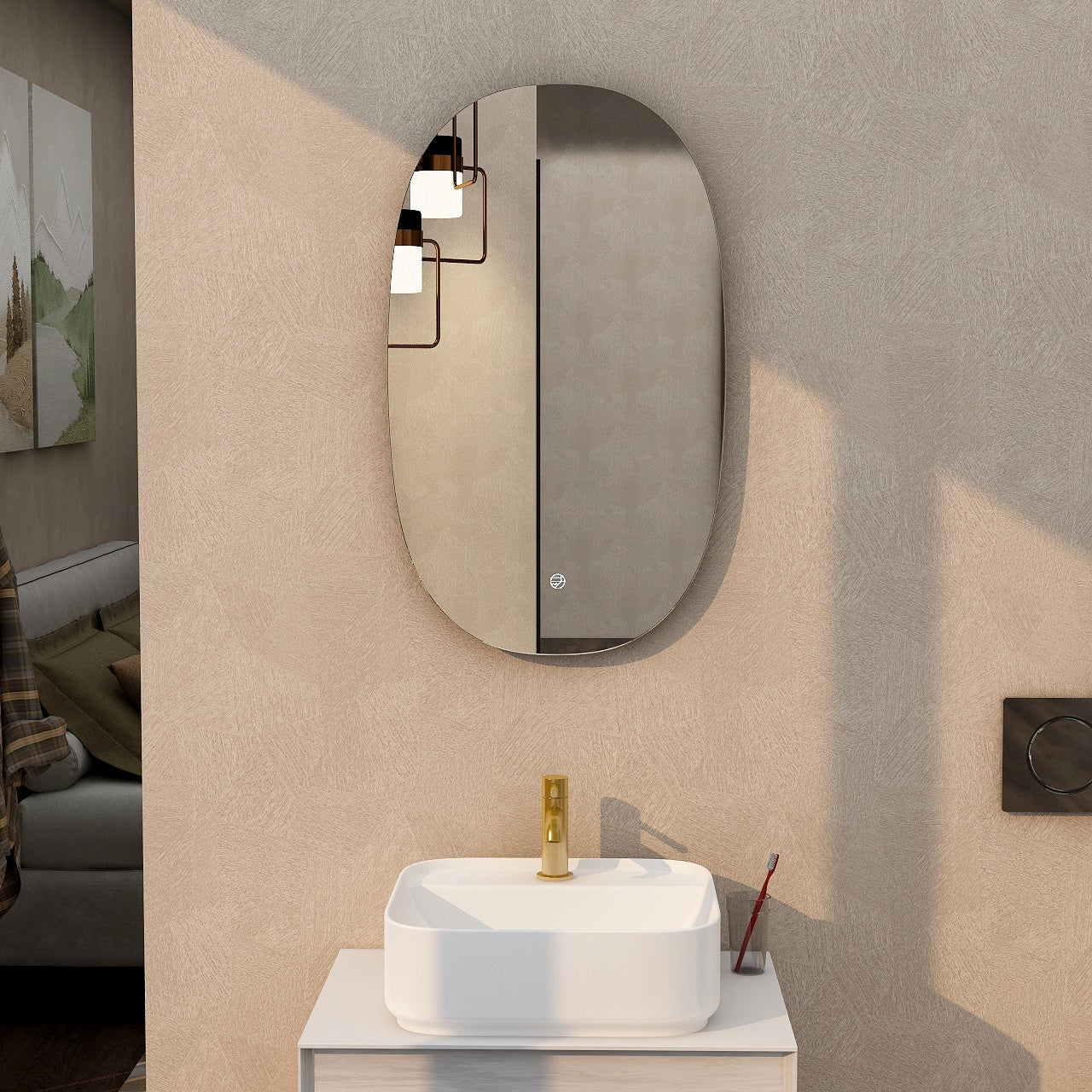 Ravine Illuminated Mirror