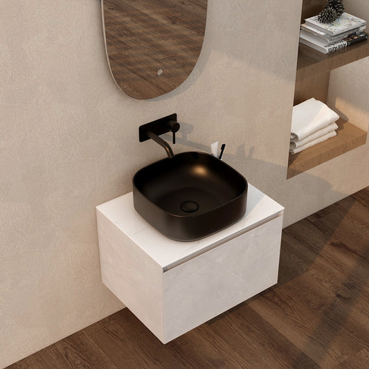 Ravine 400mm Countertop basin in Black