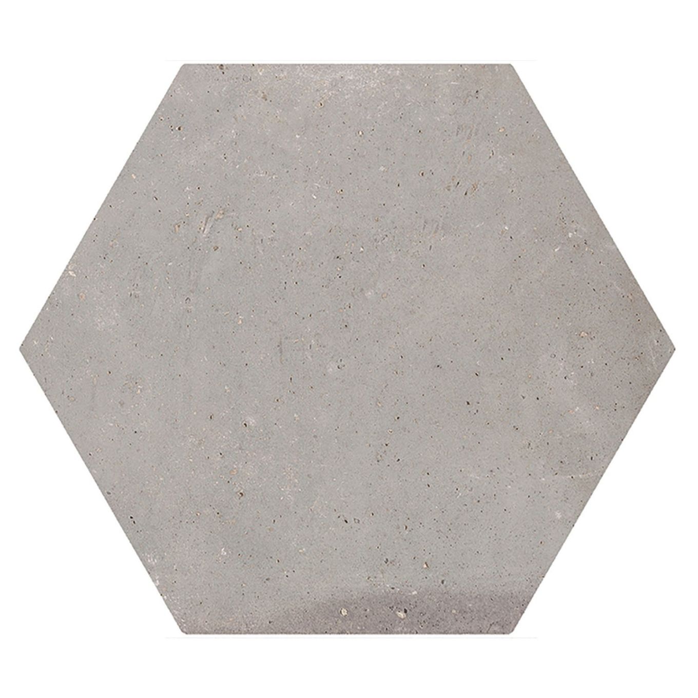 Terraza Grey Terracotta Matt Porcelain Hexagon Tile 240x200mm