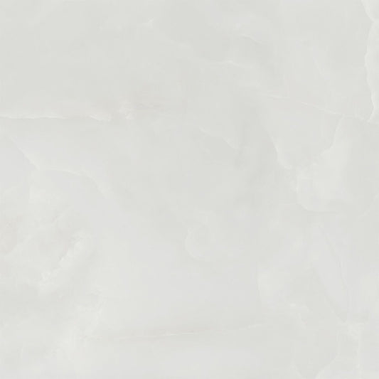 Baxter White Satin Onyx Stone Porcelain Tile 1000x1000mm