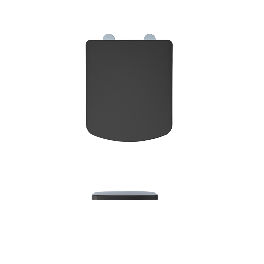 Ravine Soft Close Quick Release Duraplus Seat in Black